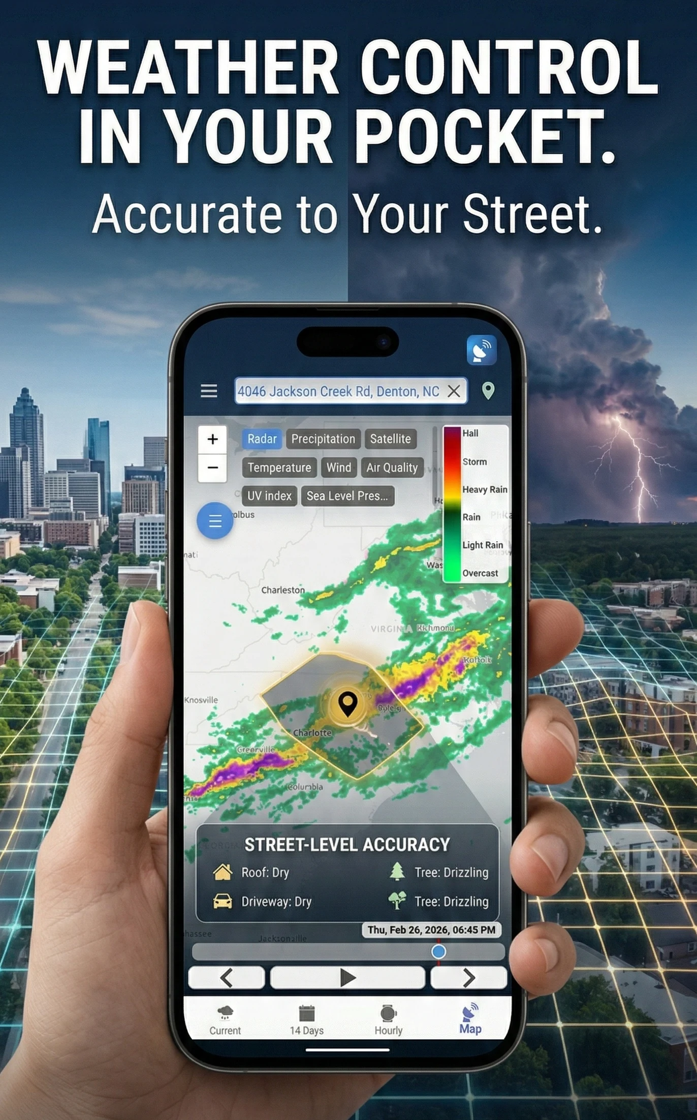 Rain Gauge & Dark Sky Tech screenshot