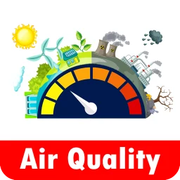 AQI: Air Quality Index & Radar 아이콘